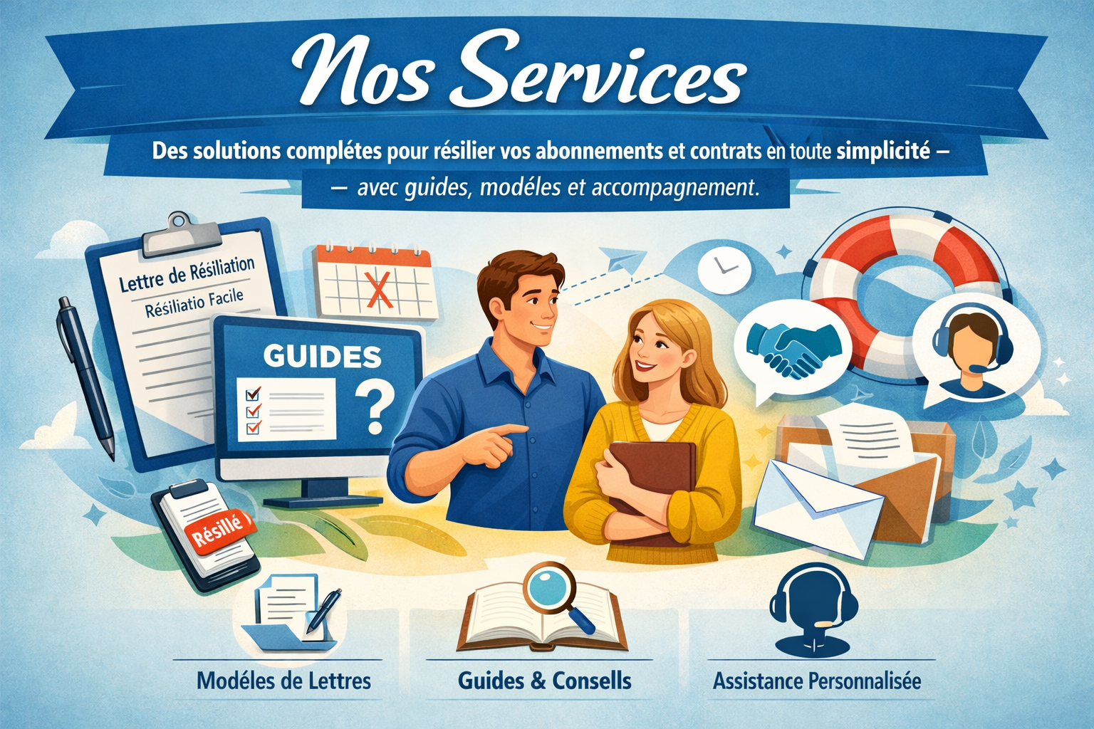 Services de résiliation